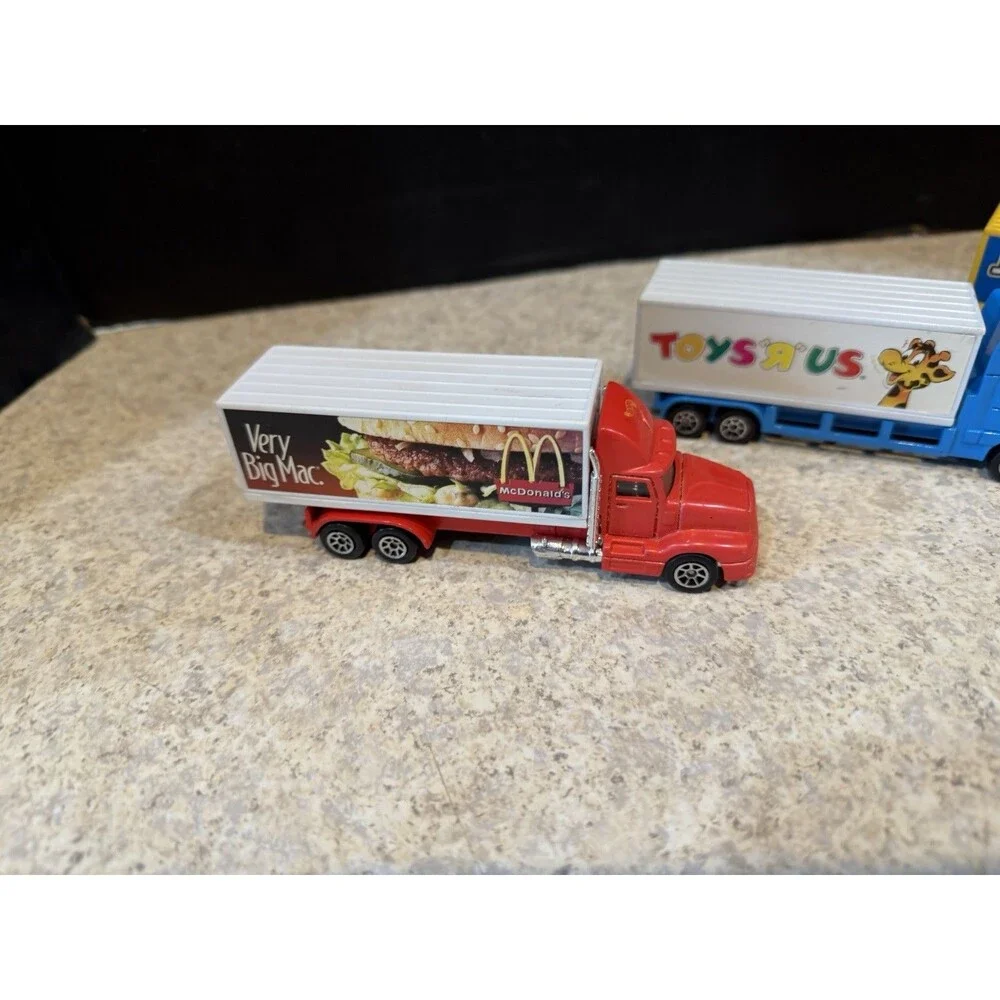 Hot Wheels Haulers Lot 3 McDonald’s Toys R Us Jolly Rancher 1996 Diecast Semis